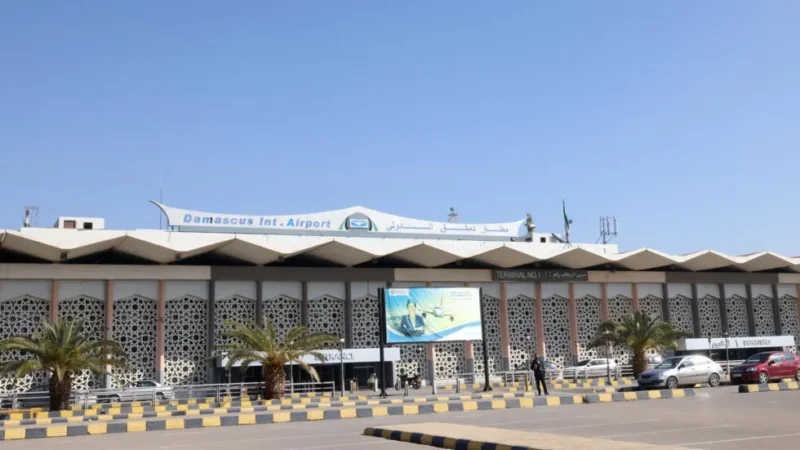 Bandara Internasional Suriah di Kota Damaskus (foto:arrahmah/bomindonesia)