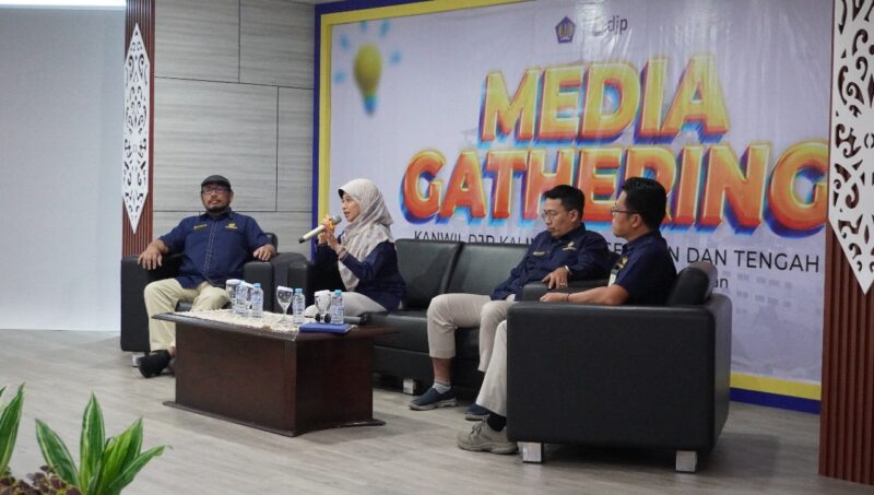 Kantor Wilayah DJP Kalimantan Selatan dan Tengah (Kanwil DJP Kalselteng) menggelar acara Media Gathering (foto:bomindonesia/istimewa)