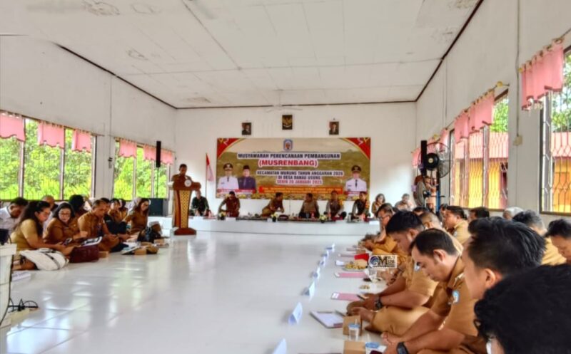 Musrenbang Kecamatan Murung 2025: Mendorong Pembangunan Ekonomi Lokal dan Pemerataan Infrastruktur (foto:diskominfo)