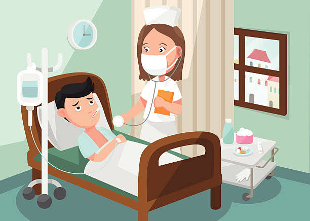 Ilustrasi Perawat dan Pasien (foto:istimewa)