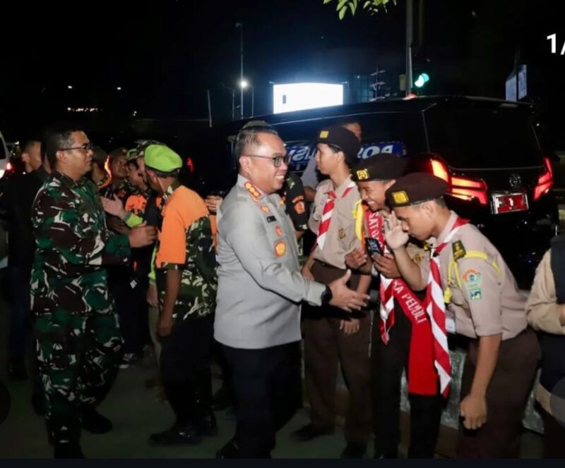 Kapolresta Banjarmasin,Kombes Pol. Cuncun Kurniadi, S.I.K., M.H. usai berpatroli keliling bersama jajaran Forkopimda Kota Banjarmasin (Foto Istimewa/Bomindonesia)