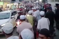 Jamaah Sudah Memadati Lokasi Arah Sekumpul (Foto Istimewa/Bomindonesia)