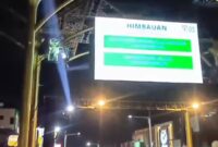 Suasana Malam Di Kawasan Kabupaten Banjar (Foto Istimewa/Instagram/Bomindonesia) 