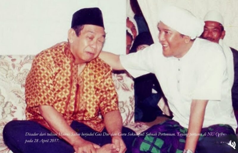 Gus Dur dan Guru Sekumpul (Foto Istimewa)