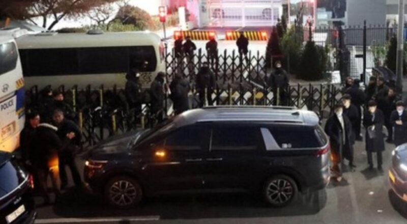 Chaos penangkapan Presiden Korsel Yoon Suk Yeol (Foto Istimewa/Bomindonesia)
