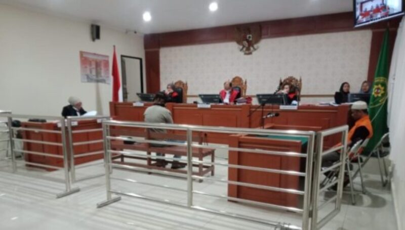 Jalannya Persidangan di PN Banjarmasin (Foto :  Istimewa/Bomindonesia)