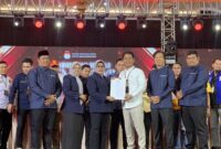 Paslon Yamin-Ananda Ditetapkan Jadi Wali dan Wawali Kota Banjarmasin (foto:bomindonesia)