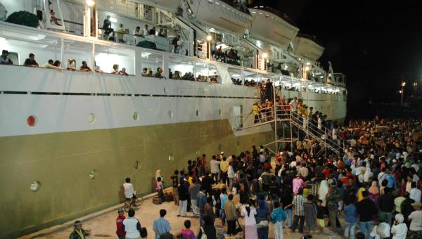 Penumpang Angkutan Laut Memang Mengalami Kenaikan (foto:istimewa/bomindonesia)