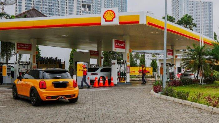 Pengisian BBM Shell di SPBU (foto:istimewa/bomindonesia)