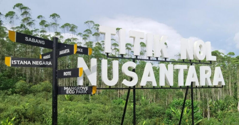 Lokasi Ibu Kota Nusantara (IKN) yang Kini Telah Dibangun Fasilitas oleh Pemerintah (foto:istimewa/bomindonesia)