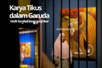 Lukisan Tikus dalam Garuda karya Maestro Rochyat, pelukis asal Banua yang sempat viral di jagat Maya (Foto Istimewa)