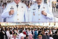 Haji Muhidin dan Haji Hasnuryadi Sulaiman Dilantik, Kalsel Sambut Pemimpin Baru (foto Istimewa Instagram/@setdaprovkalsel) 
