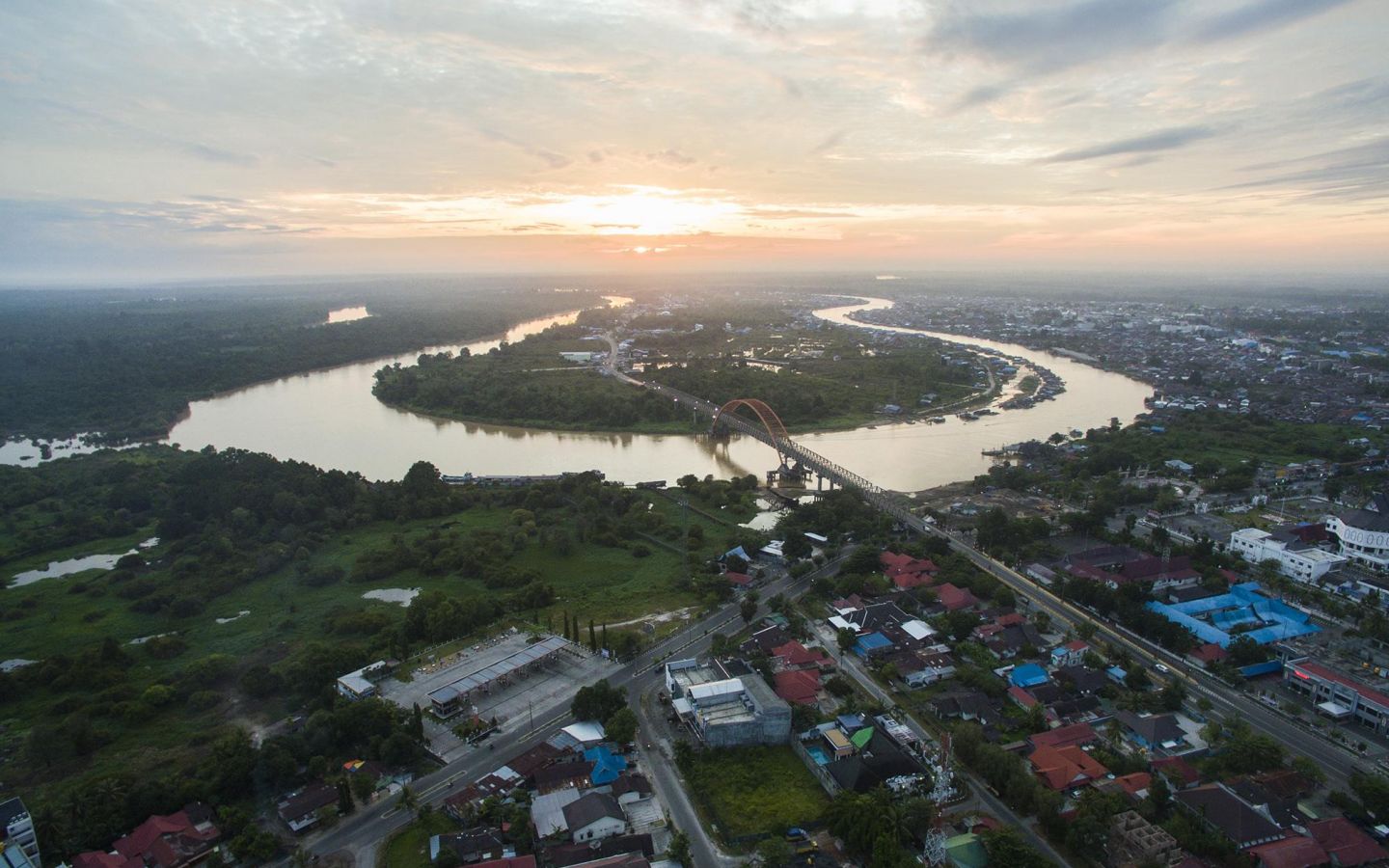 Pemerintah Palangka Raya terus menata sejumlah ruang terbuka hijau (RTH) dan membangun taman-taman kota (foto:djkn/bomindonesia)