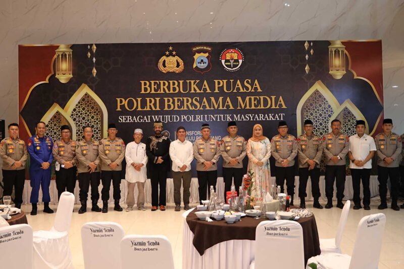 Kepolisian Daerah Kalimantan Selatan (Polda Kalsel) menggelar acara 