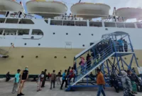 Pelabuhan di Banjarmasin Terus Layani Penumpang 