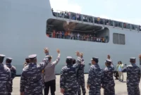 TNI Angkatan Laut kembali mengadakan program Mudik Gratis
