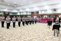 Kapolda Kalsel Lantik Sejumlah Pejabat Baru, Termasuk Irwasda dan Direktur Reskrimum (Foto Humas Polda Kalsel)