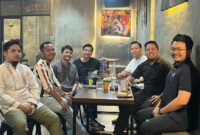 Pertemuan pengurus PC TIDAR Banjarmasin dengan PD TIDAR Kalimantan Selatan dalam rangka koordinasi program kepemudaan, Minggu (6/4/2025). (Istimewa)

