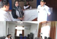 Wakil Bupati Mura Rahmanto Muhidin melakukan kunjungan kerja ke kantor Kecamatan Laung Tuhup (Foto: Diskominfo)