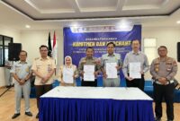 Ditlantas Polda Kalsel Gandeng Pelaku Usaha Tingkatkan Kepatuhan Pajak dan Pengesahan STNK (Foto Istimewa)