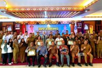 Foto bersama usai kegiatan Rakor TPPS Kabupaten Murung Raya (foto: Diskominfo)