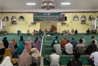 Ruang Induk Masjid Al Muhajirin Jl HKSN Kota Banjarmasin, Kalimantan Selatan (foto:istimewa)