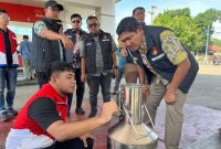 Polda Kalsel dan Pertamina Sidak Sejumlah SPBU untuk Pastikan Kualitas dan Kuantitas BBM (Foto Istimewa)