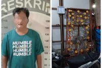 Pencuri Besi Diringkus Polisi di Rumah Kontrakannya