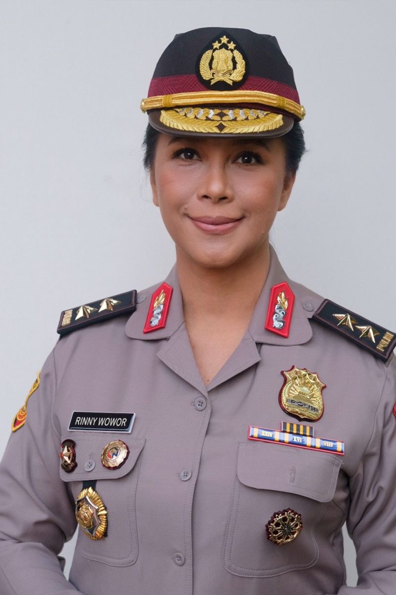 Brigjen Pol Dr. Rinny Shirley Theresia Wowor yang kini menyandang pangkat Inspektur Jenderal Polisi (Foto Istimewa)