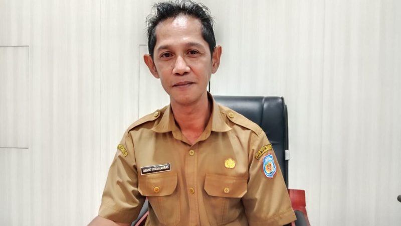 Sekretaris Bapperida Akhyat Imam Zahrias (Foto Maya)
