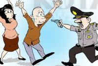Ilustrasi pasangan kekasih yang ditangkap di Jalan Kelayan B Timur Banjarmasin, Senin, (28/5/2025) dinihari. (foto: istimewa/Ilustrasi)
