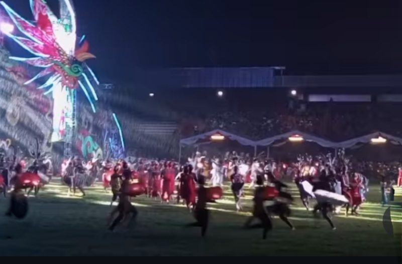 Pembukaan Festival Budaya Isen Mulang 
tahun 2025 Sabtu,17/5/2025 ( Foto Istimewa)
