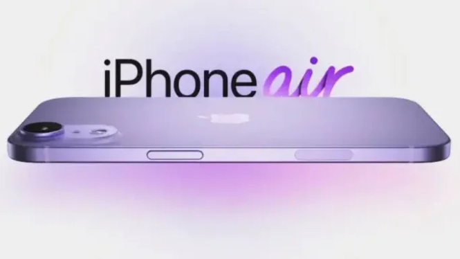 kini giliran Apple yang dikabarkan siap merilis iPhone 17 Air dengan bodi lebih ramping lagi