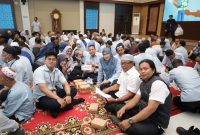 Akad hewan kurban bersama PWI Kalsel di Aula PAM Bandarmasin.