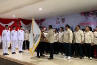 Pelantikan Tani Merdeka Indonesia Provinsi Kalsel di Gedung DPRD Kota Banjarbaru.