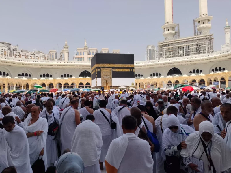 Jamaah Haji Padati Masjidil Haram
