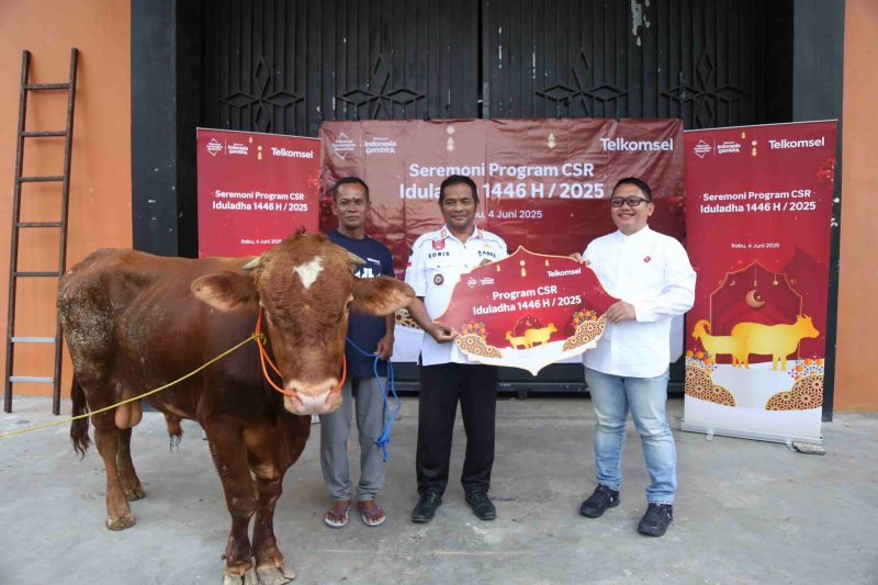 Perluas manfaat dan dorong praktik sharing economy, Telkomsel bersama mitra strategis dan Dompet Dhuafa salurkan hewan kurban ke lebih dari 42.000 keluarga yang membutuhkan