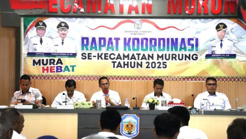 Rapat koordinasi dan silaturrahmi di Kecamatan Murung (foto: Maya)
