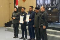 Pengesahahan Perda Penyelenggaraan Mediasi di Banjarmasin. (Foto : Istimewa)