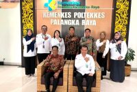 Bupati Mura Heriyus kunjungan ke kampus Poltekkes Kemenkes di Palagka raya (foto: Diskominfo)