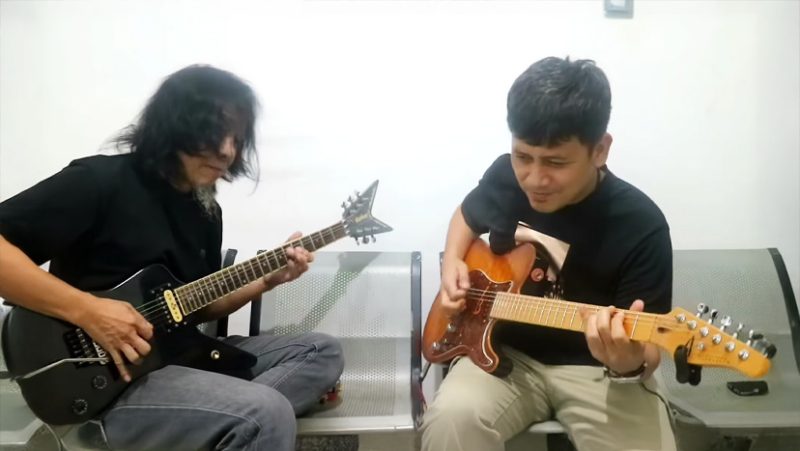 Cuplikan video kolaborasi @eetsjahranie dan @irvanborneo memainkan Opus 13 dengan sentuhan etnik Panting dan Japin dalam format shred modern