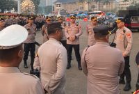 1.632 Polisi Kawal Aksi Damai Ojol di Monas