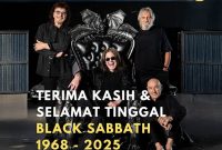 Formasi klasik Black Sabbath ucapkan selamat tinggal kepada dunia: Terima Kasih & Selamat Tinggal BLACK SABBATH 1968–2025 (Sumber: Instagram @soundlessnation)