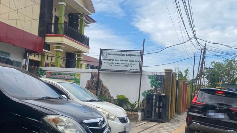 Kantor Diskopumker Banjarmasin