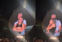 Kolase tangkapan layar X (Twitter ) ketika kedua rekan kerja yang sudah punya pasangan masing masing tak sengaja tertangkap kamera