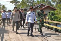 Wali Kota Resmikan TMMD, Upayakan Pemerataan Pembangunan Kota Banjarmasin