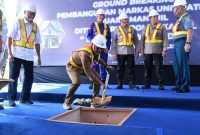Dukung Pembangunan Marnit, Untuk Keamanan Sungai dan Ketahanan Pangan