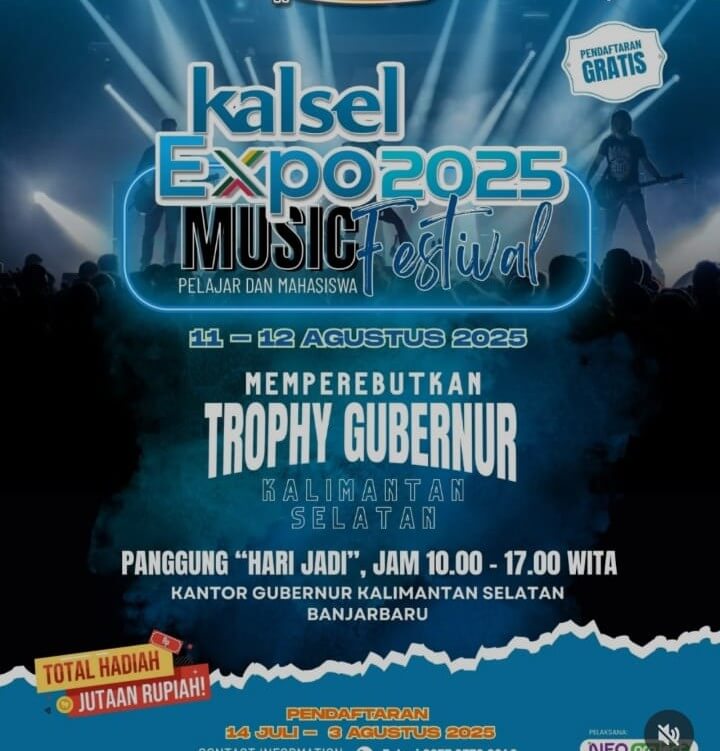 Hadiri Gelaran Kalsel Expo 2025 Music Festival