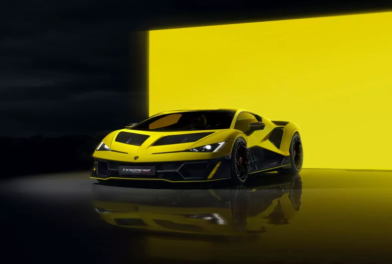 Front end of the Lamborghini Fenomeno.