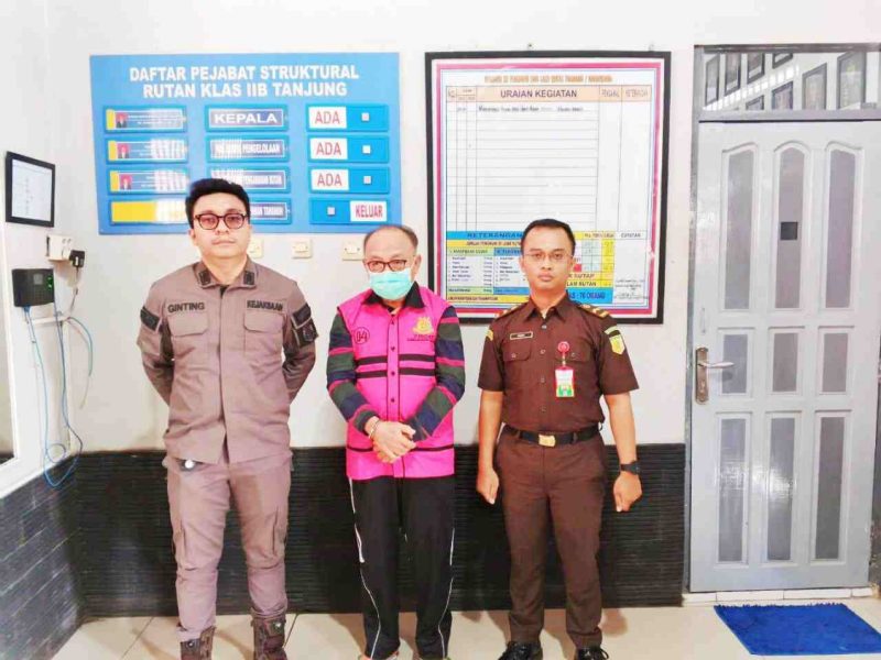 Mantan Bupati Tabalong Ditahan, Dugaan Korupsi Proyek Bokar di Perumda Tabalong (Foto Istimewa)
